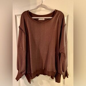Free people sweatshirt